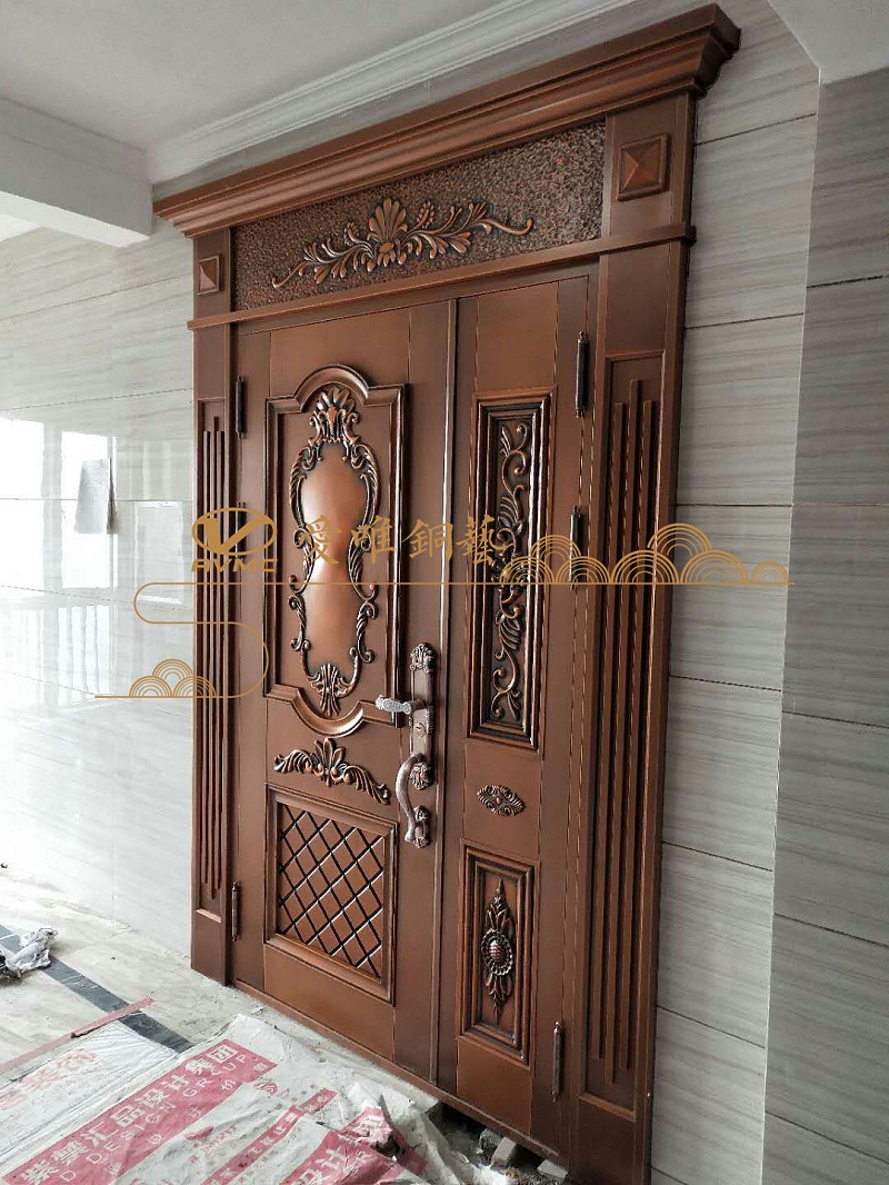 愛唯銅門-歐式銅門