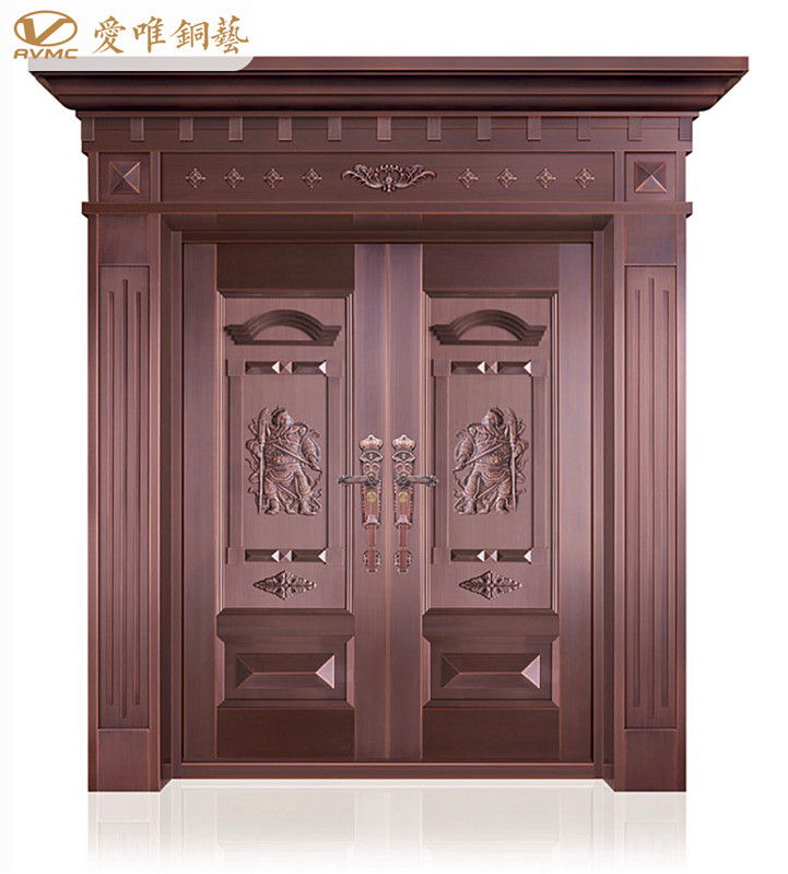 銅門花件、銅門圖案寓意